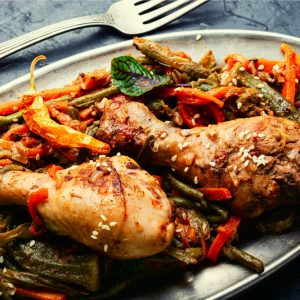 Sauteed Chicken & Veggie mix